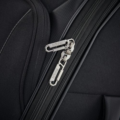 American Tourister 4 KIX 2.0 Expandable Softside Luggage with Spinner Wheels, 20 SPINNER, CLASSIC BLUE