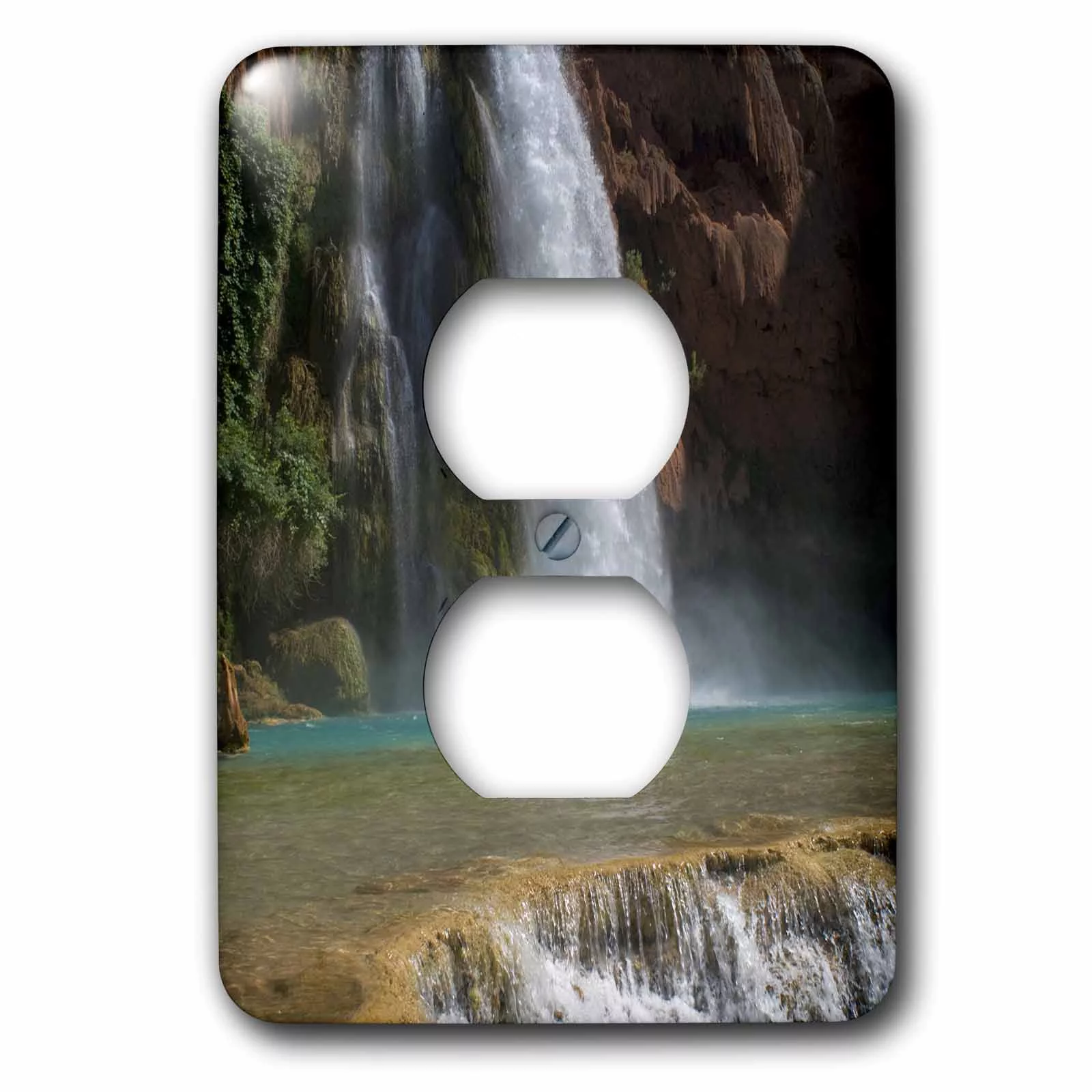 Arizona, Havasu Canyon, Havasu waterfalls - US03 DSV0016 - David Svilar 2 plug outlet cover lsp-87892-6
