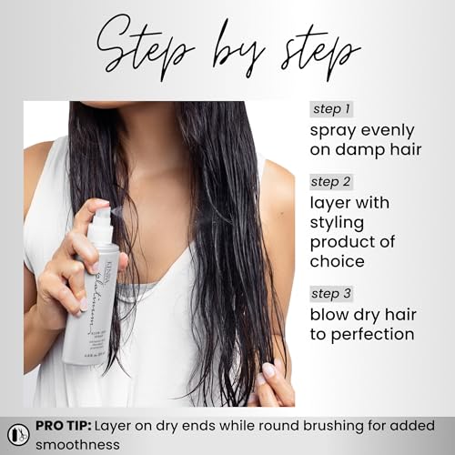 Kenra Platinum Blow-Dry Spray | Time-Saving Heat Protectant | Detangles, Smooths, and Softens | Eliminates Frizz & Resists Humidity | Medium To Coarse Hair