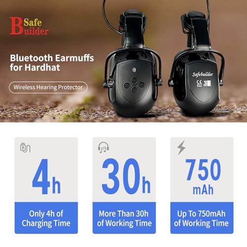 Forestry Chainsaw Tree Work Safety Helmet Vented Hard Hats w/Visor Bluetooth Ear Muffs Face Shield Outdoor Hardhats Vented ANSI Z89.1