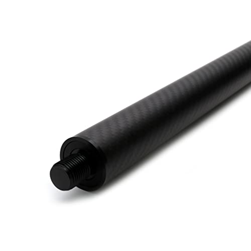 CUESOUL Carbon Fiber Pool Cue Extension with 3 Bumpers Fittings