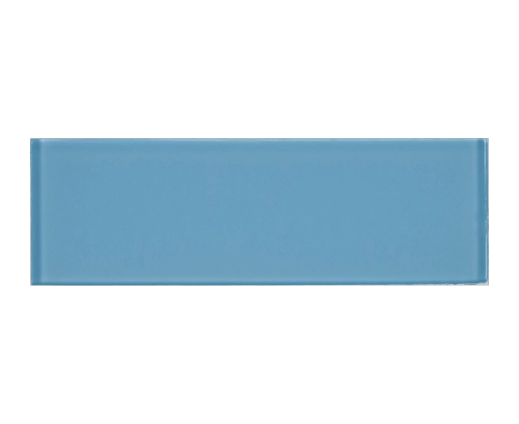 MSI Royal Azure 4 in. x 12 in. x 8 mm Glossy Glass Tile (5 sq. ft. / case)