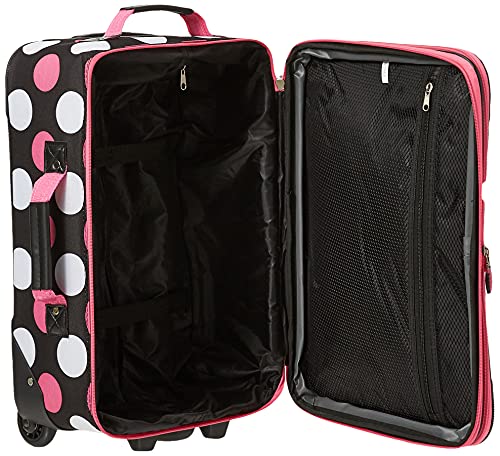 Rockland Fashion Expandable Softside Upright Luggage Set, Charcoal, 2-Piece (14/19)