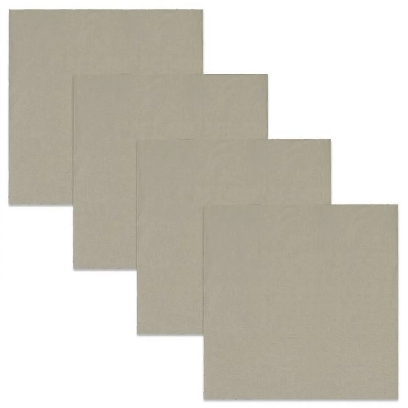 Heritage Lace  21 x 21 in. Tasty Napkins, Truffle - Set of 4