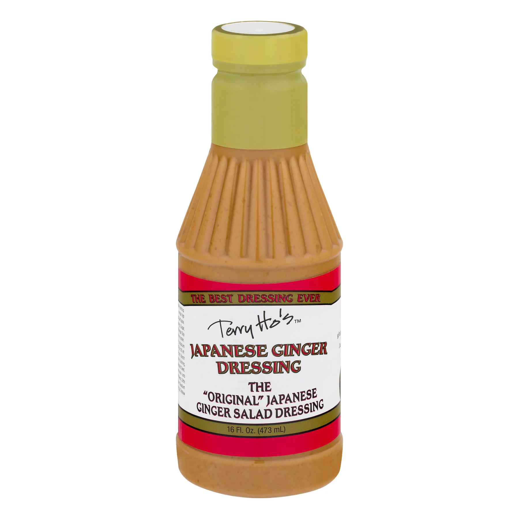 Terry Ho's Japanese Ginger Dressing Japanes Steakhouse Salad Dressing Gluten Free 16 oz