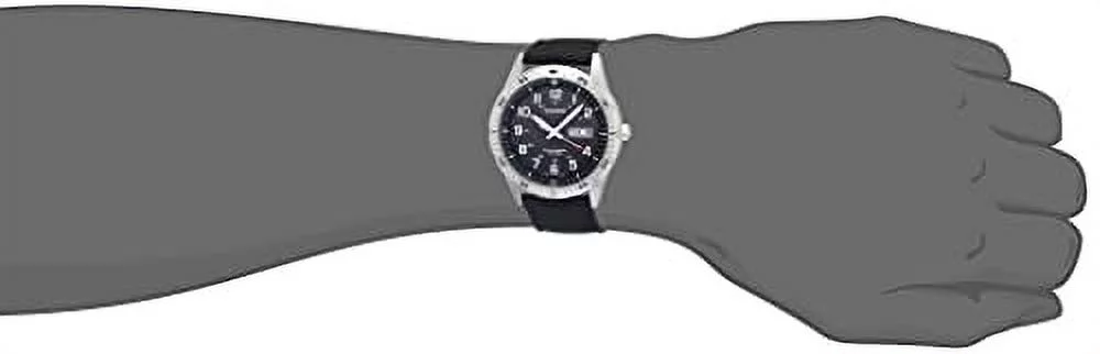Casio Men's Solar Powered Analog Watch, Black Nylon Strap