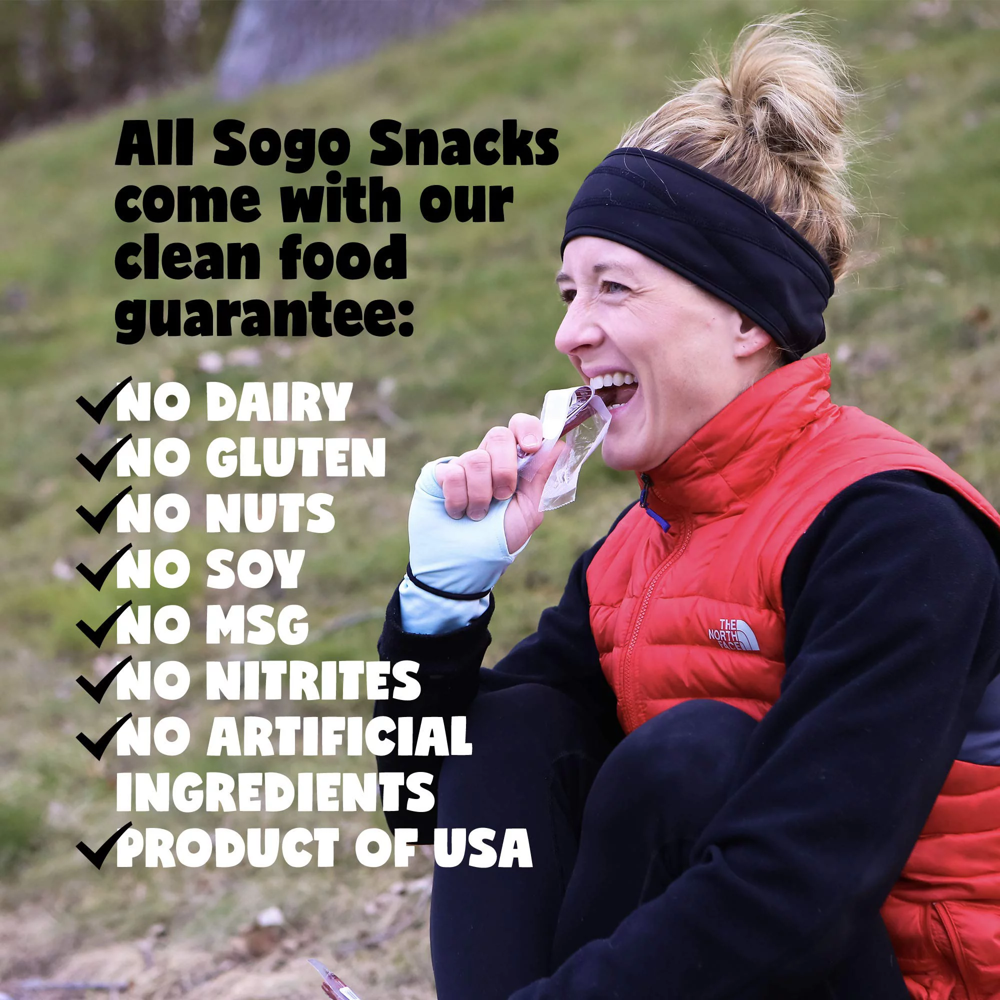 Jalapeno, Sogo Snacks Iowa Smoked, No Sugar, 100% Grass-fed/finished, Non-GMO Beef Sticks. No Added Nitrates, Gluten, Soy, MSG, Dairy, Nuts. Keto, Paleo Friendly (Jalapeno-ISR, 1-oz, 72 Cnt)