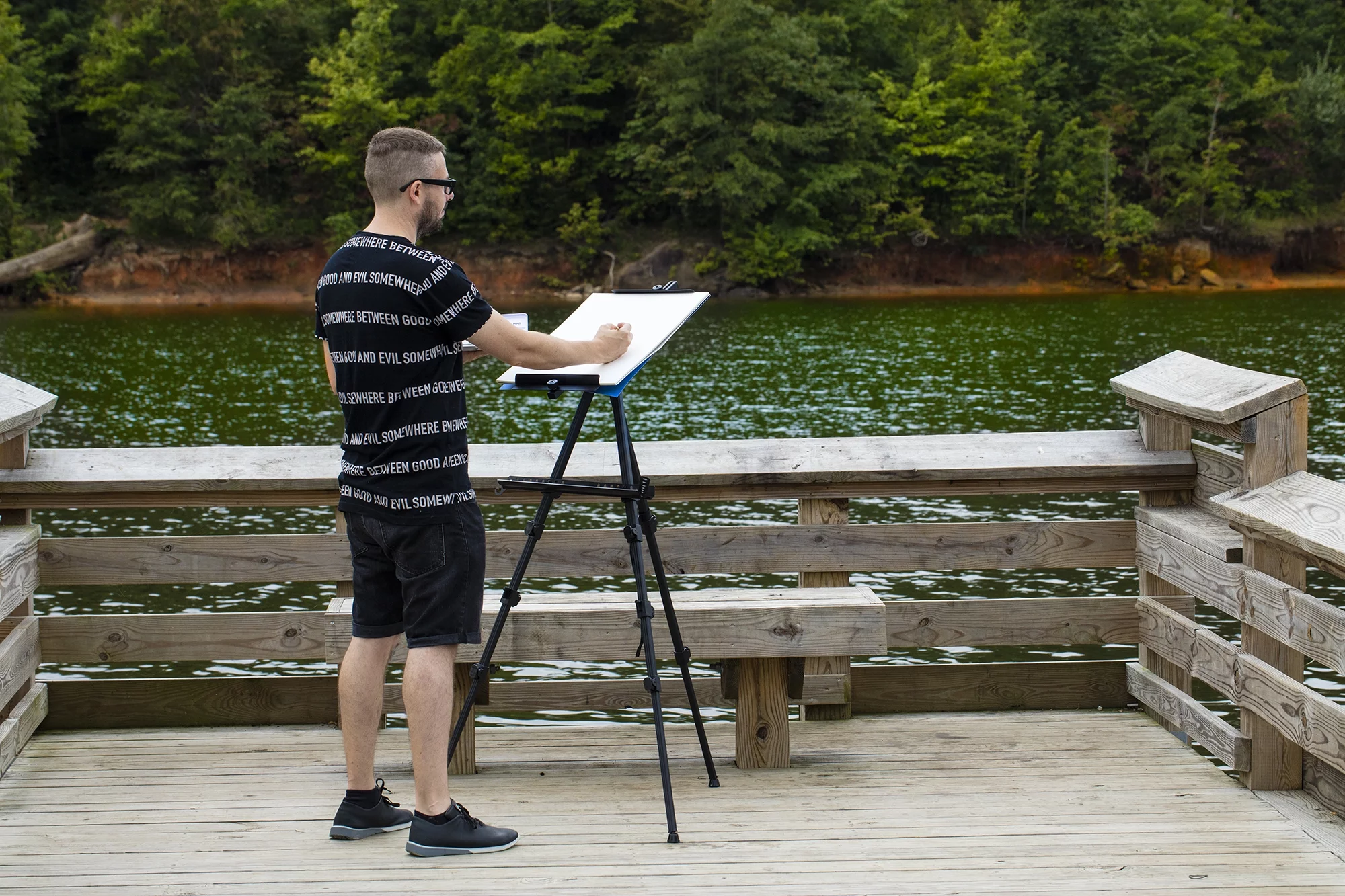 SoHo Urban Artist Watercolor Field Easel for Painting Portable, LightWeight & Adjustable 22