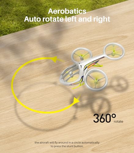 SYMA RC Helicopter,Remote Control Helicopter with Aerobatic Flight,One Key Take Off/Land,Altitude Hold 3.5HZ Channel,Low Battery Reminder, Plastic Airplane Drone Gift for Kid Beginner Boy Girl Indoor