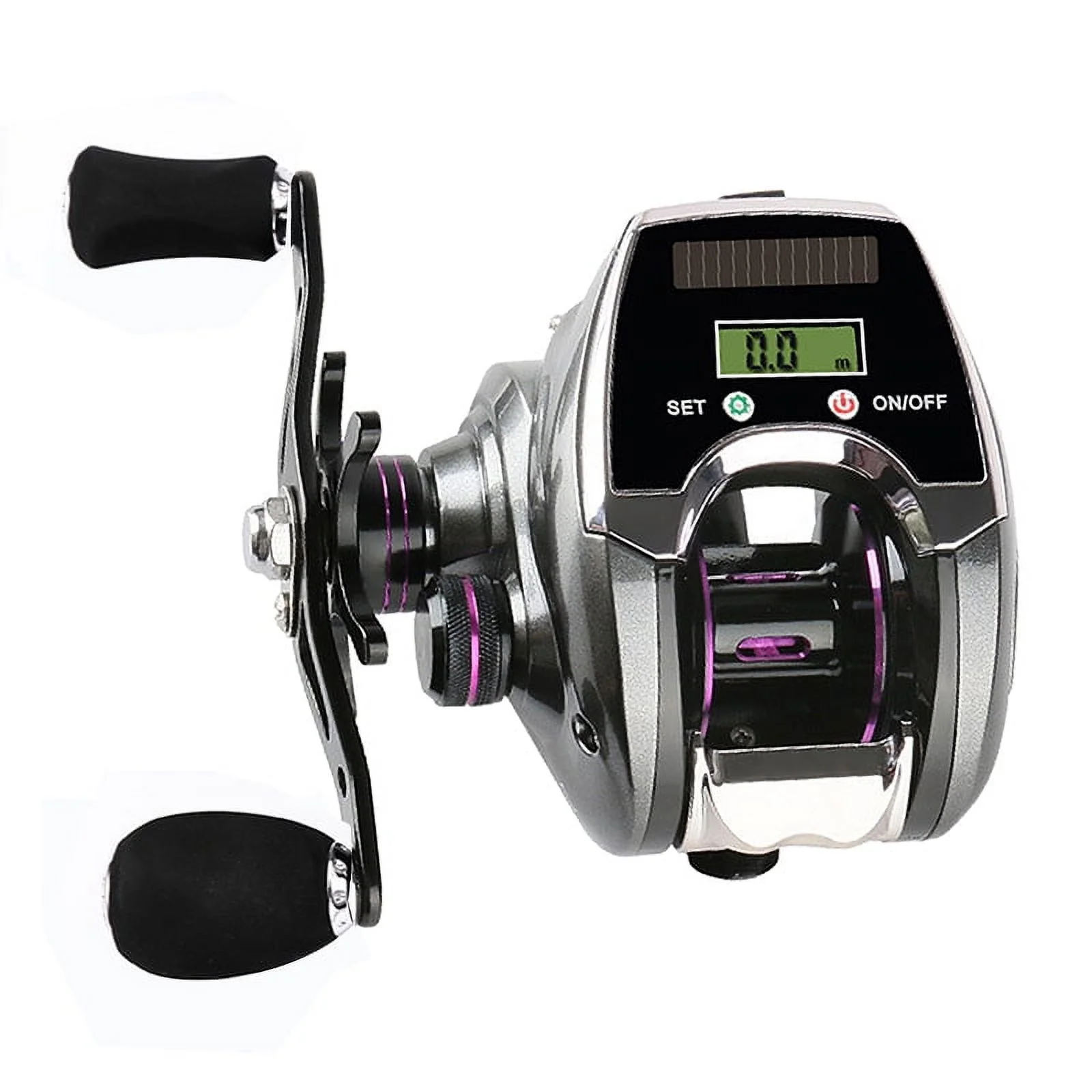 Nebublu Baitcasting Reel,1 Ratio Display Counter Sun Power Ratio Display Reel 6+1BB 8.0 1 Display Reel Line Reel Line Counter 8.0 1 Ratio Counter Reel Sun Power Speed Power Speed Reel BUZHI ERYUE