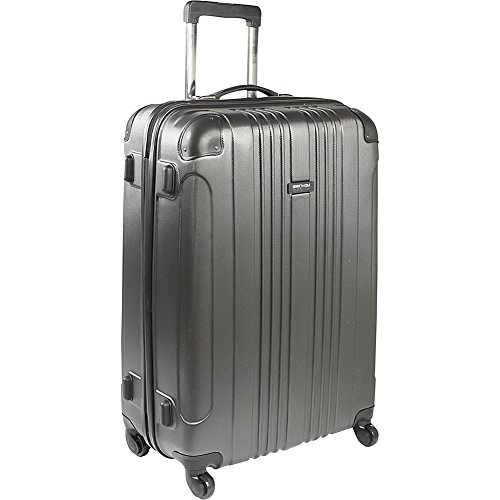 Kenneth Cole REACTION Out of Bounds Lightweight Hardshell 4-Wheel Spinner Luggage, Cobalt Blue, 20-Inch Carry On