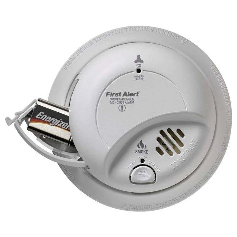 First Alert Brk SC9120B (10pack) Smoke u0026 Carbon Monoxide Detector w/ Batt Backup