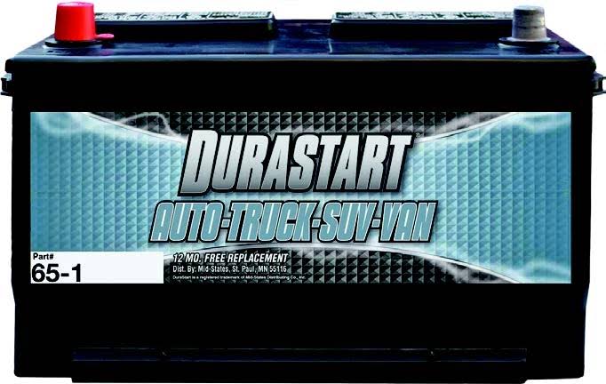 Durastart Automotive Battery - 65-1 - 850 CCA