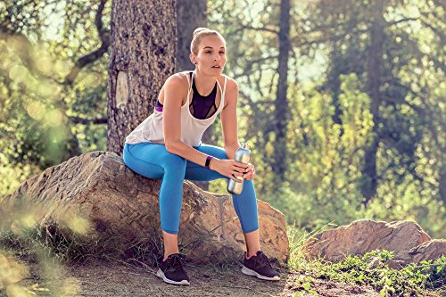 Fitbit Charge 2 Heart Rate + Fitness Wristband, Black, Large (US Version), 1 Count