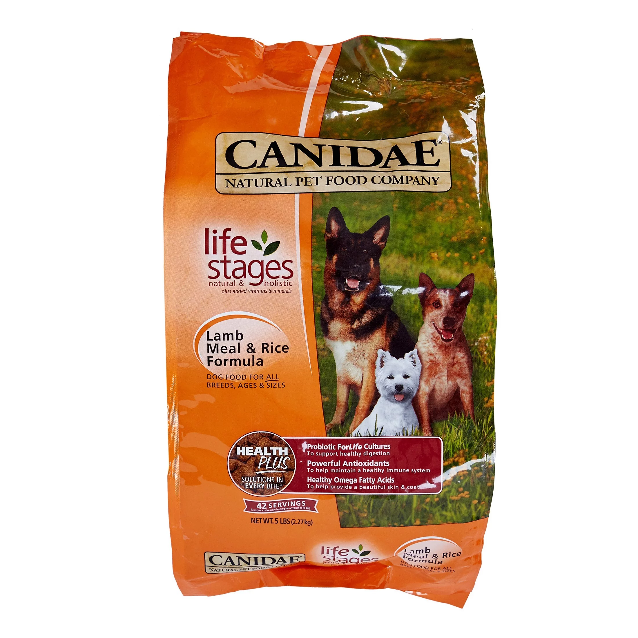 Canidae Life Stages Lamb Meal & Rice Dry Dog Food, 5 lb