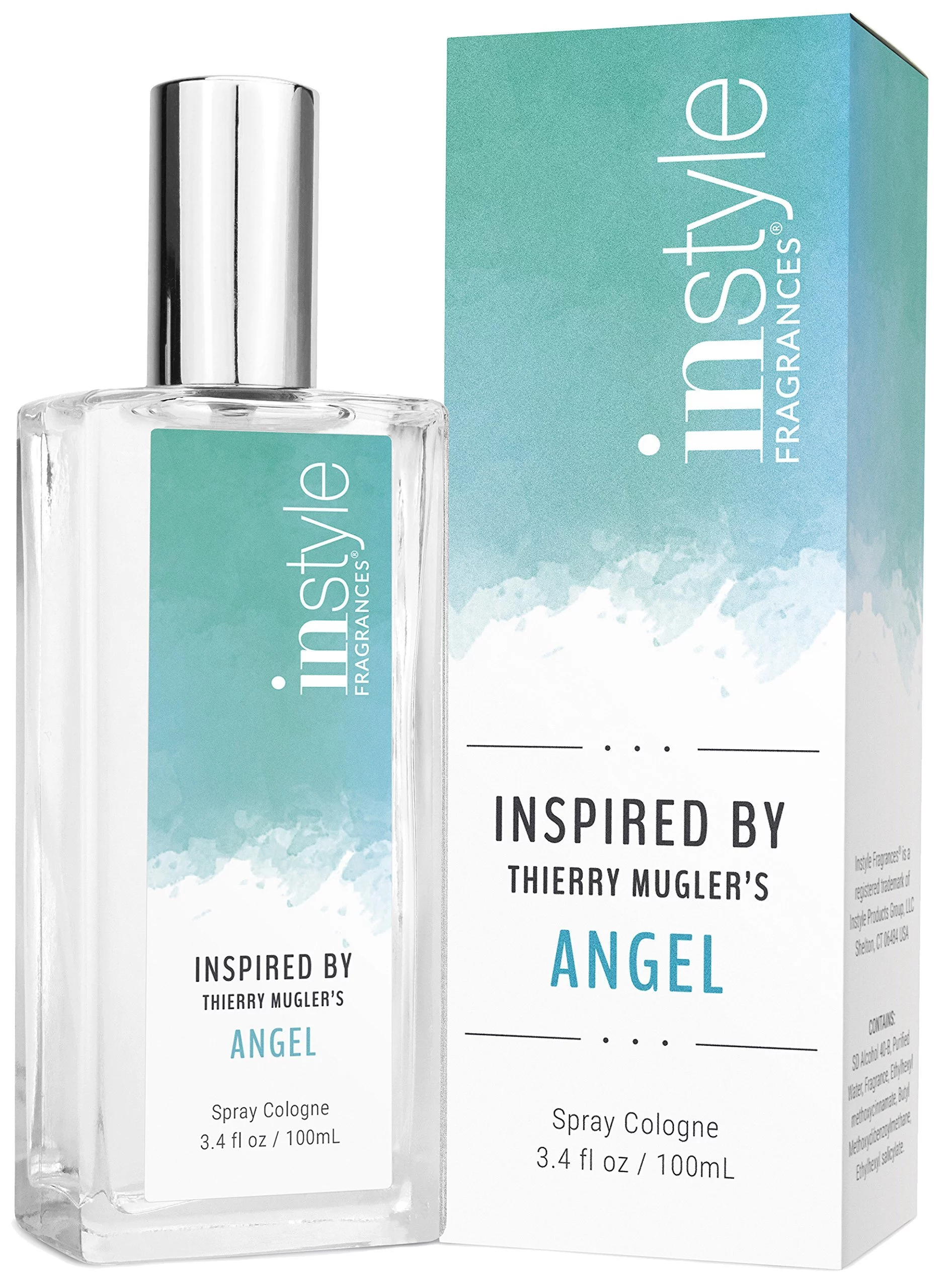 Instyle Fragrances  Inspired by Thierry Mugler's Angel  Womens Eau de Toilette  Vegan and Paraben Free  3.4 Fluid Ounces