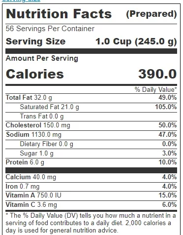 Soup Supreme Premium Lobster Bisque, 8 Pound -- 4 per case