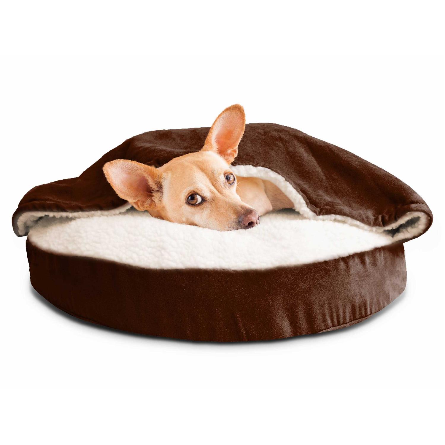 FurHaven Faux Sheepskin Snuggery Orthopedic Pet Dog Bed - Pet Supplies online store
