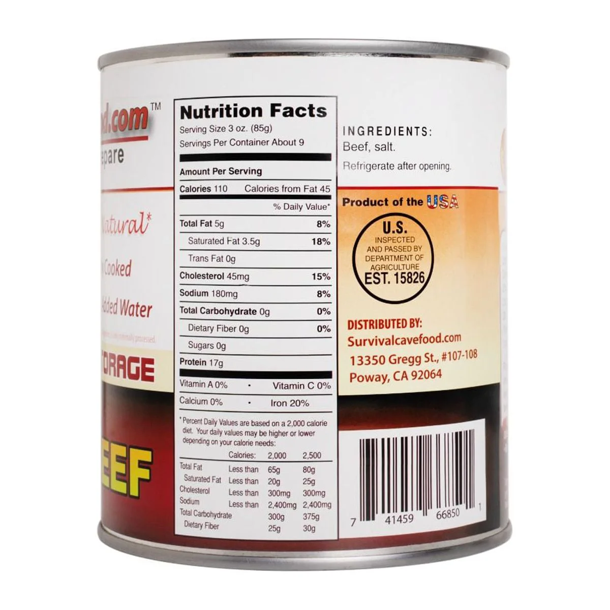 Survival Cave - Mixed Case 28 oz- 12 cans