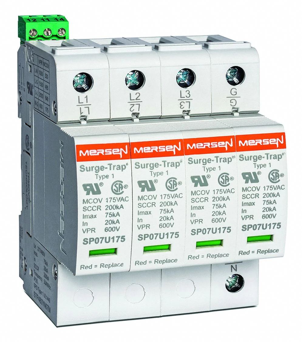 Mersen Surge Protection Device,480VAC Wye,3Ph  STP480YN07