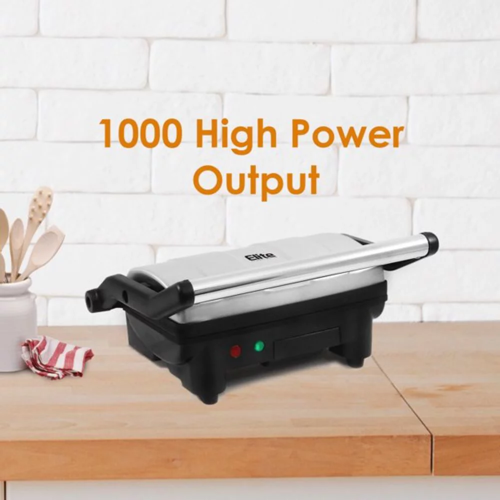 Elite Cuisine 3 in 1 Panini Press & Grill