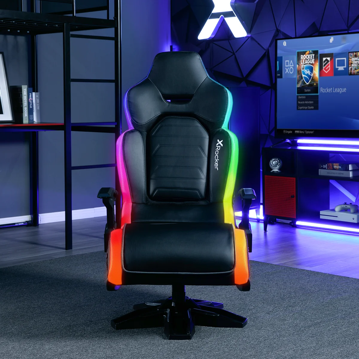 X Rocker Evo Elite Pedestal Gaming Chair
