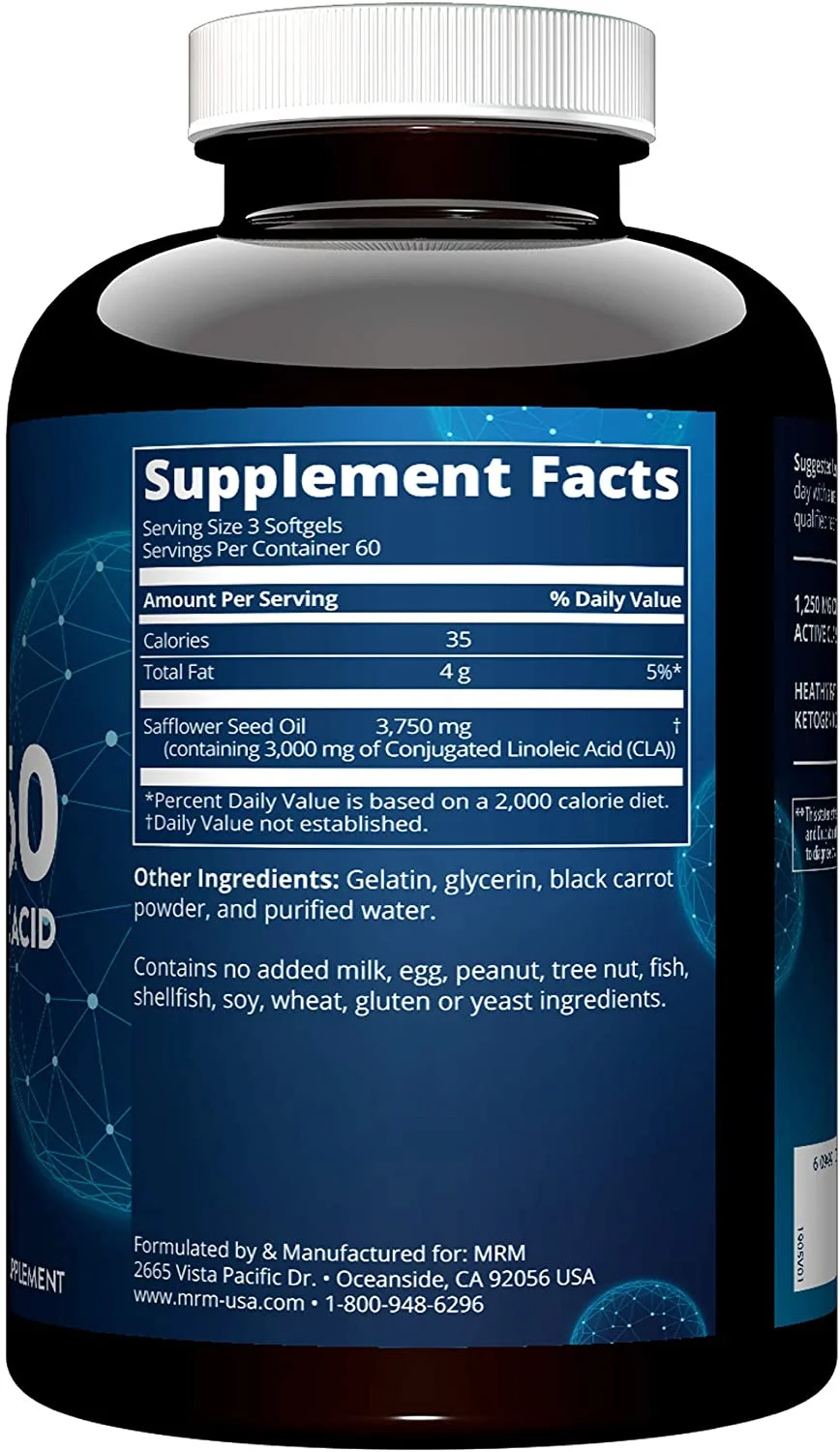 MRM CLA 1250, Softgels, 180 ea