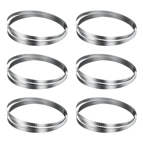 Commercial Electric Meat Saw, 750W Bone Saw For Butchering,110V Meat Bandsaw, Bone Cutting Machine with 2 Saw Blades,0.39-4.3 Cutting Thickness,Sawing for Chicken Fish Chops Bone Trotter Beef