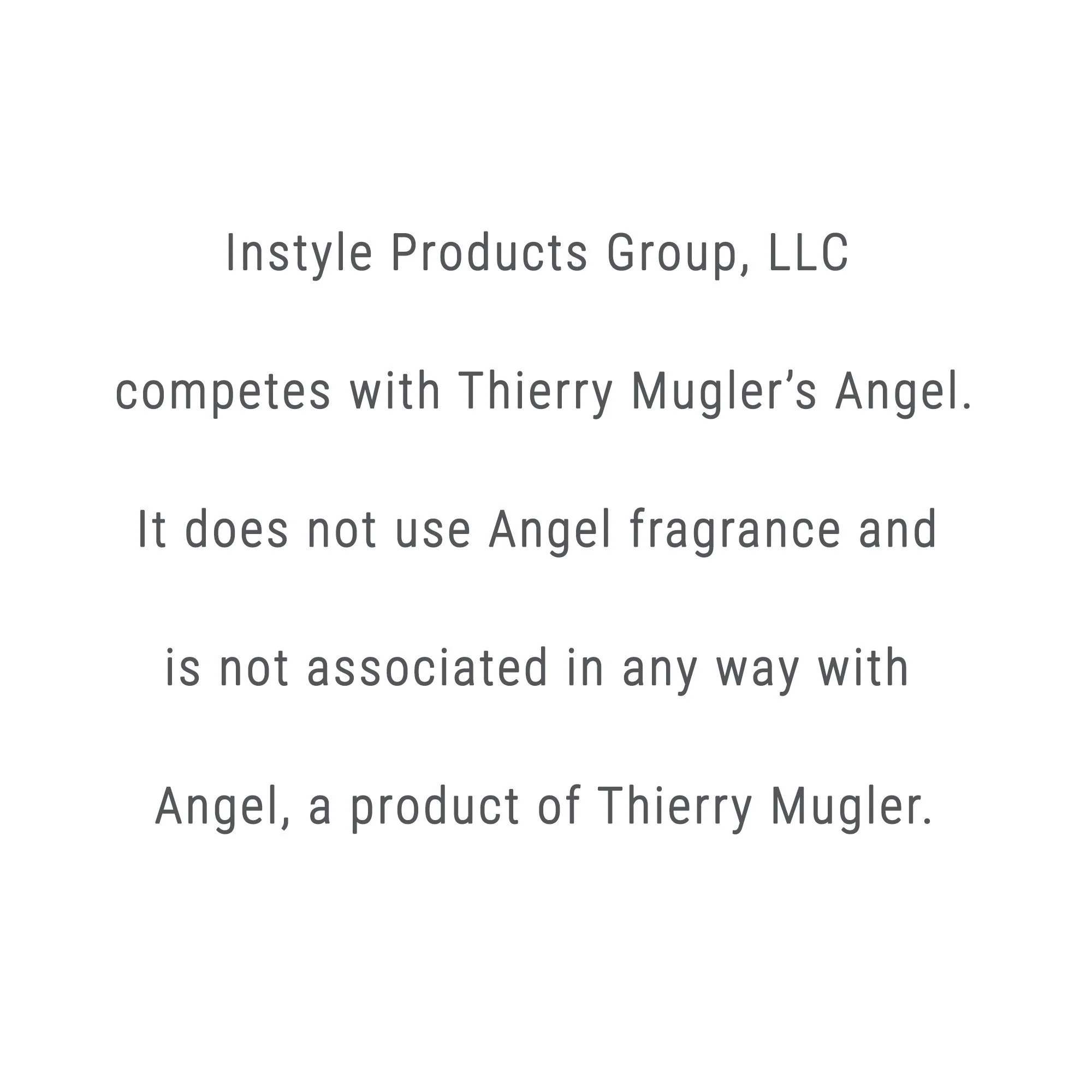Instyle Fragrances  Inspired by Thierry Mugler's Angel  Womens Eau de Toilette  Vegan and Paraben Free  3.4 Fluid Ounces