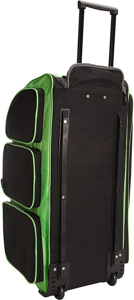 Travelers Club Luggage Rolling Duffel, Teal, 30