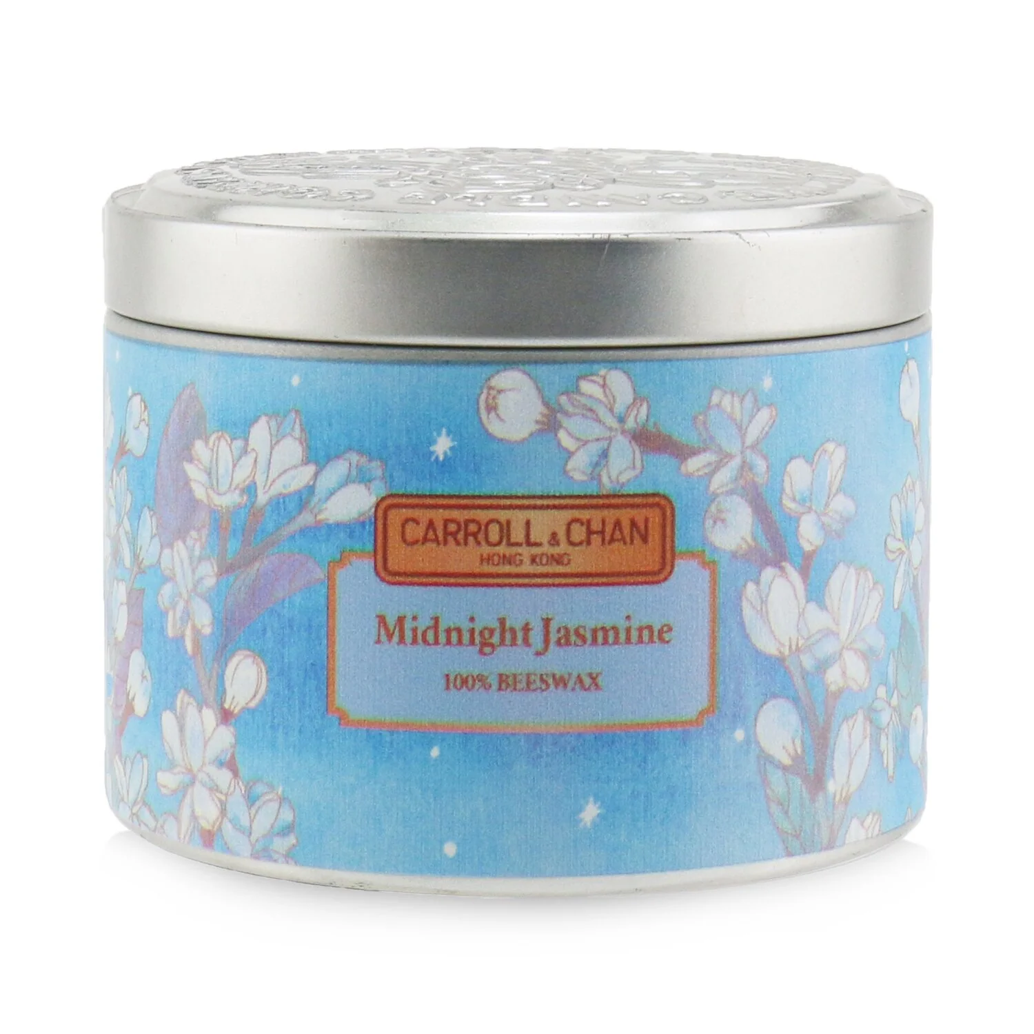 Carroll & Chan 100% Beeswax Tin Candle - Midnight Jasmine  (8x6) cm