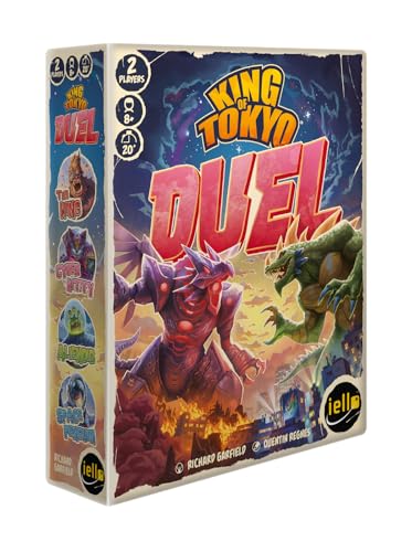 IELLO: King of Monster Island - Strategy Board Game, Sequel of The King of Line, Family Game, Play Cooperatively, Ages 10+, 1-5 Players, 60 Minutes