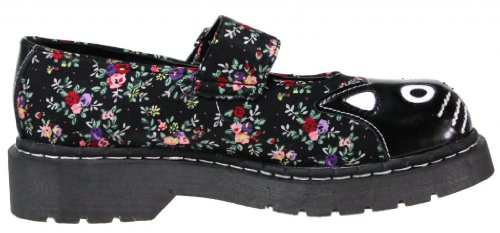 T.U.K. Women's Cat Mary Jane Flat