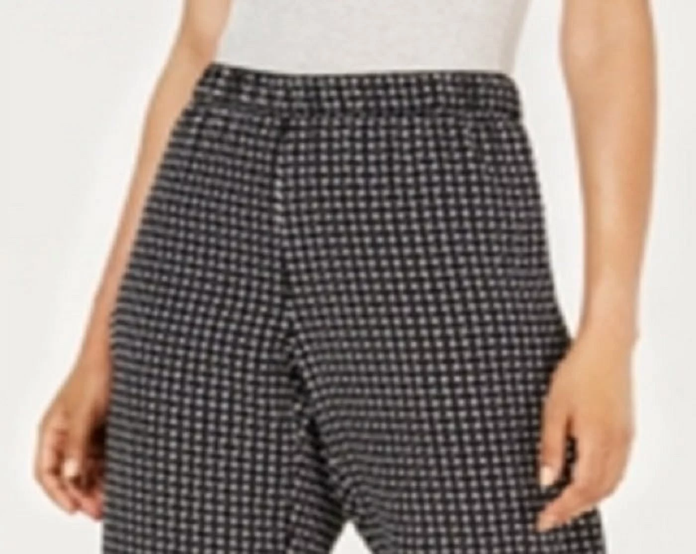 Alfani Women's Printed Culottes Black Size Petite