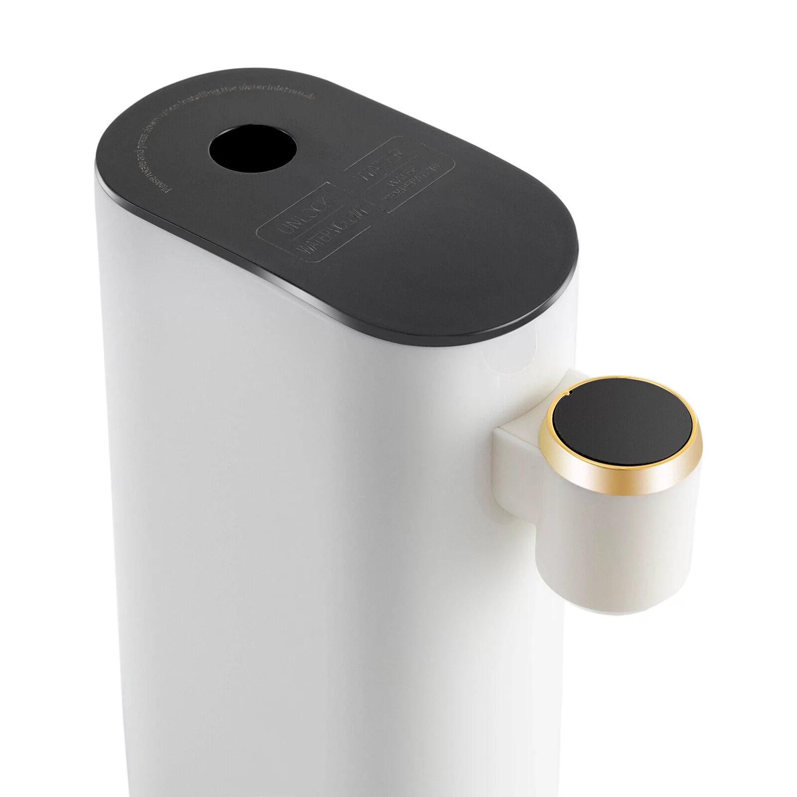 Miumaeov Countertop Instant Hot Water Dispenser Electric Mineral/Bottled Water Dispenser 0.21/0.32QT Top Loading Water Cooler Drinking Machine