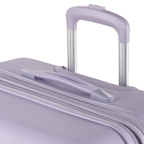 SwissGear 7366 Hardside Expandable Luggage with Spinner Wheels, White, Carry-On 19-Inch