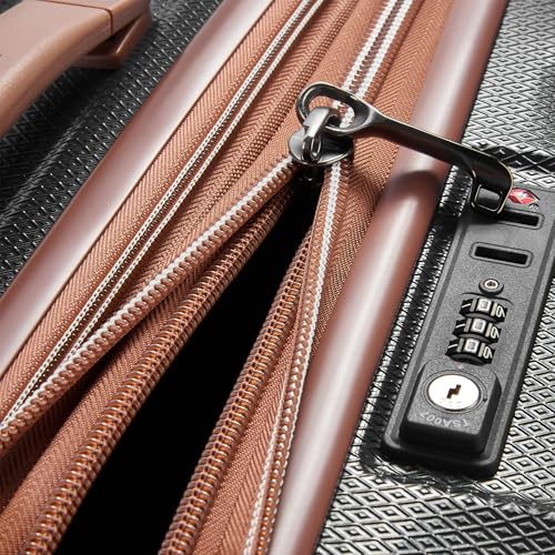 DELSEY PARIS Carrousel Hardside Expandable Luggage with Spinner Wheels, Navy, Carry-on 21 Inch