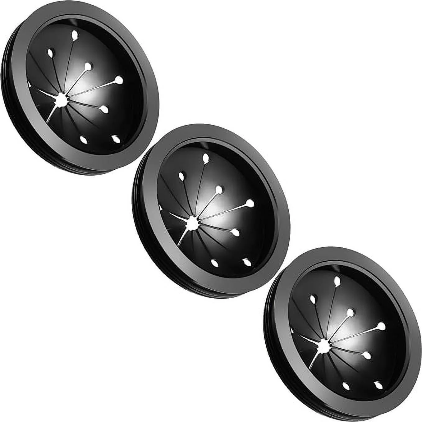 Maxdot 3 Pack Garbage Disposal Splash Guard Sink Baffle Cover Disposal Replacement Waste Food Disposal Part for Kitchen