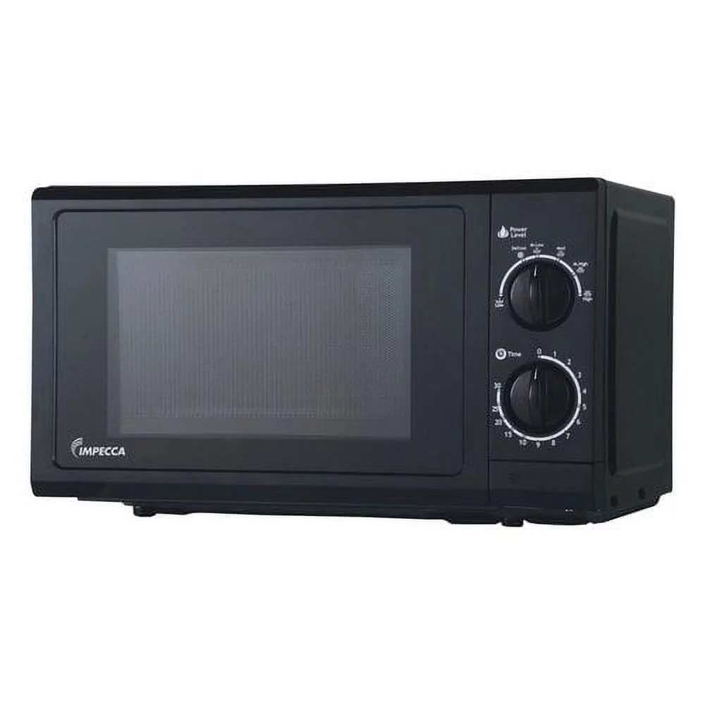 Impecca CM0674 700-Watts Countertop Microwave Oven, 120V 0.6 Cubic Feet, White
