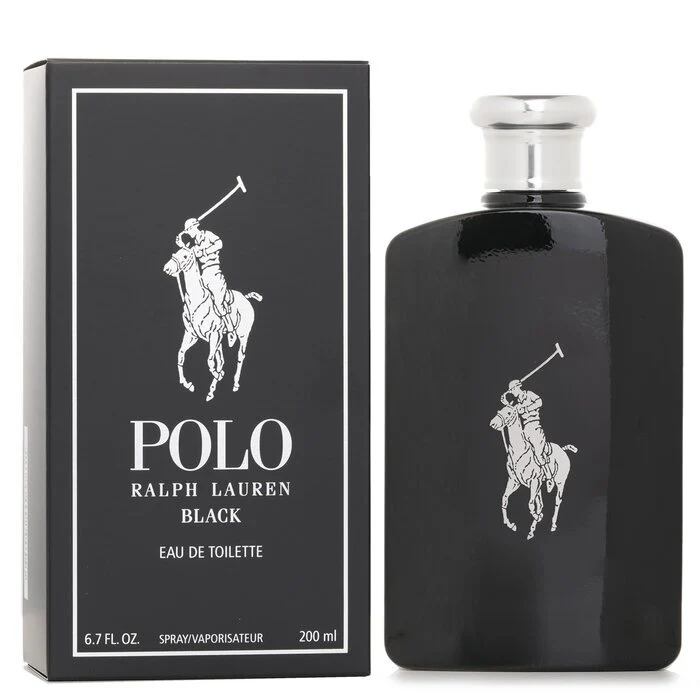 Ralph Lauren Polo Black Eau De Toilette Spray 200ml/6.7oz