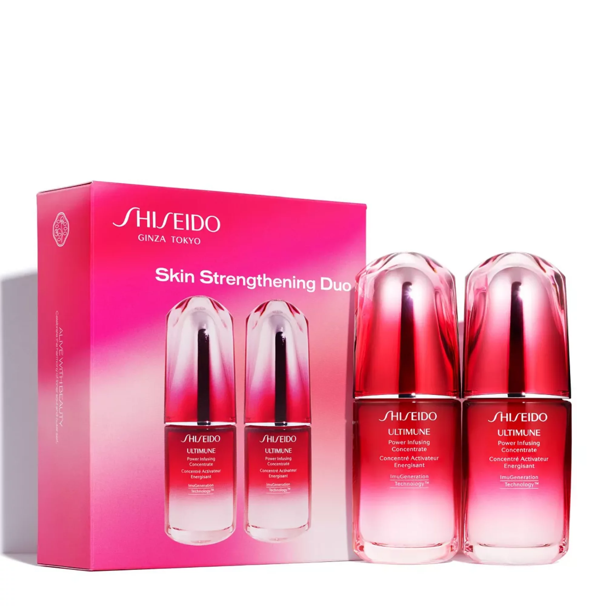 Shiseido - Skin Strengthening Duo - 2 full size Power Infusing Concentrates