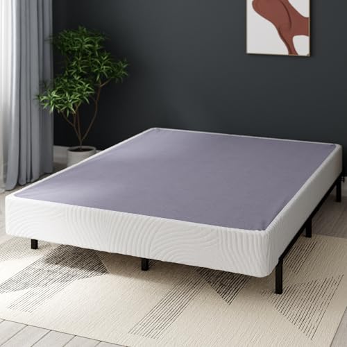 ZINUS Edgar 4 Inch Wood Box Spring, Mattress Foundation, Sturdy Wood Structure, Low Profile, Easy Assembly, King