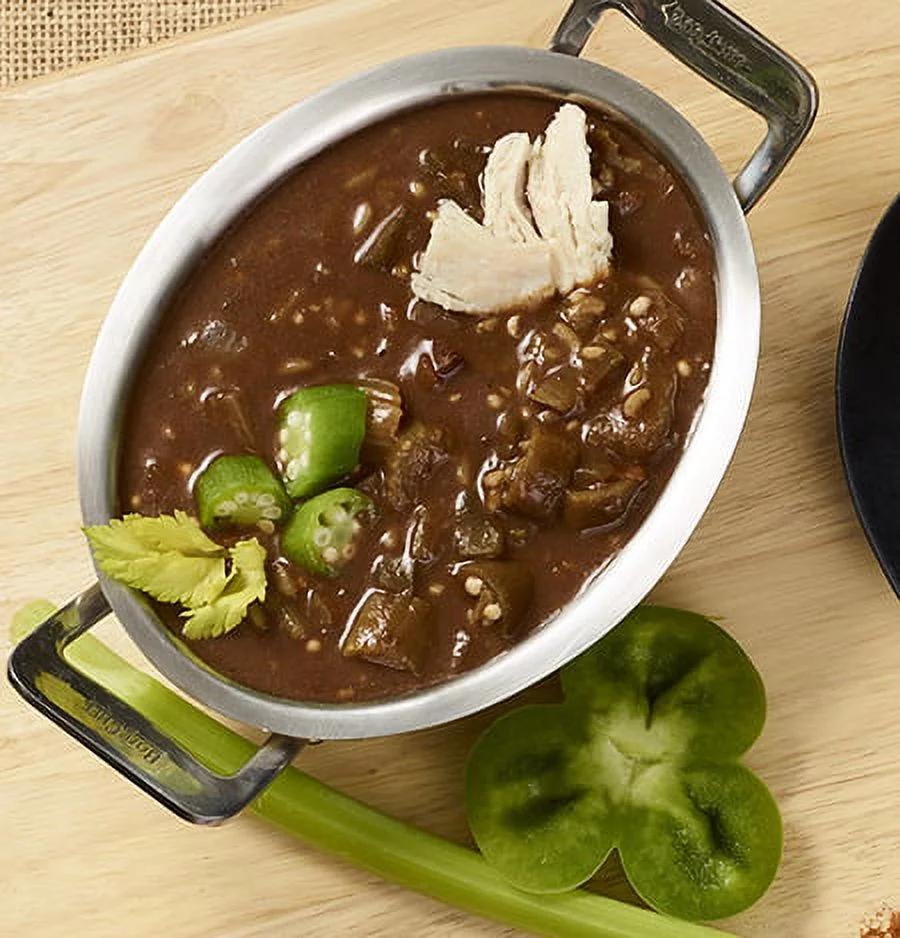 Pack of 4, Blount, ABF Chicken & Uncured Sausage Gumbo, 4 lbs