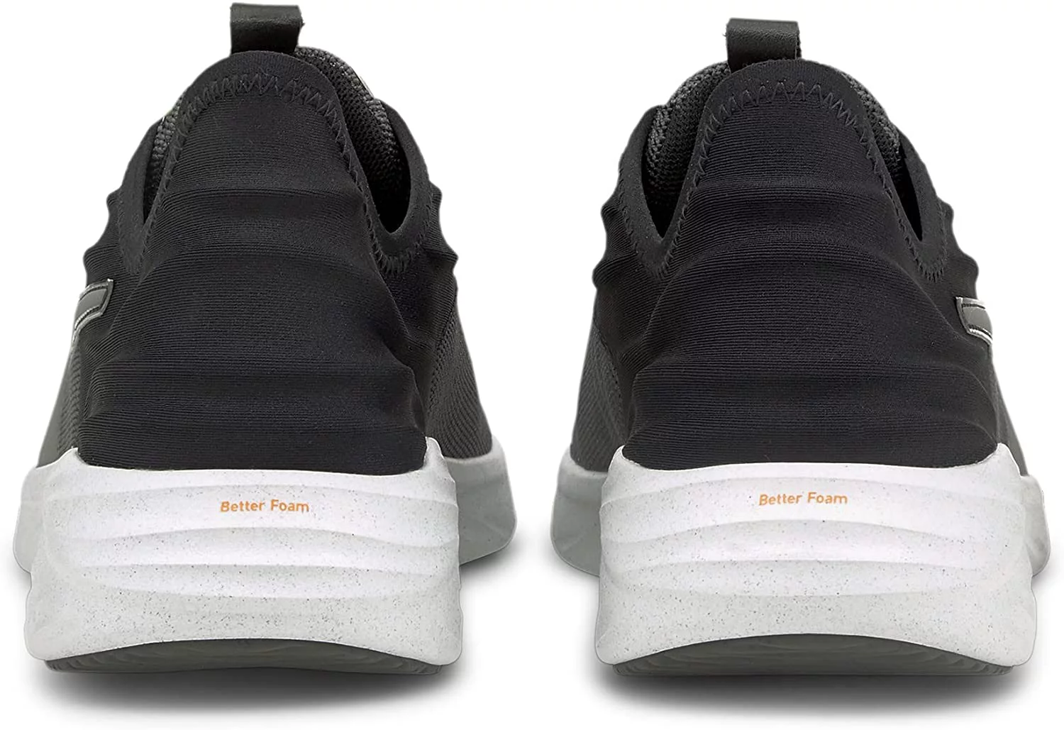 PUMA Mens Better Foam Emerge 3D Running Shoe 11.5 Castlerock-puma Black-orange Glow