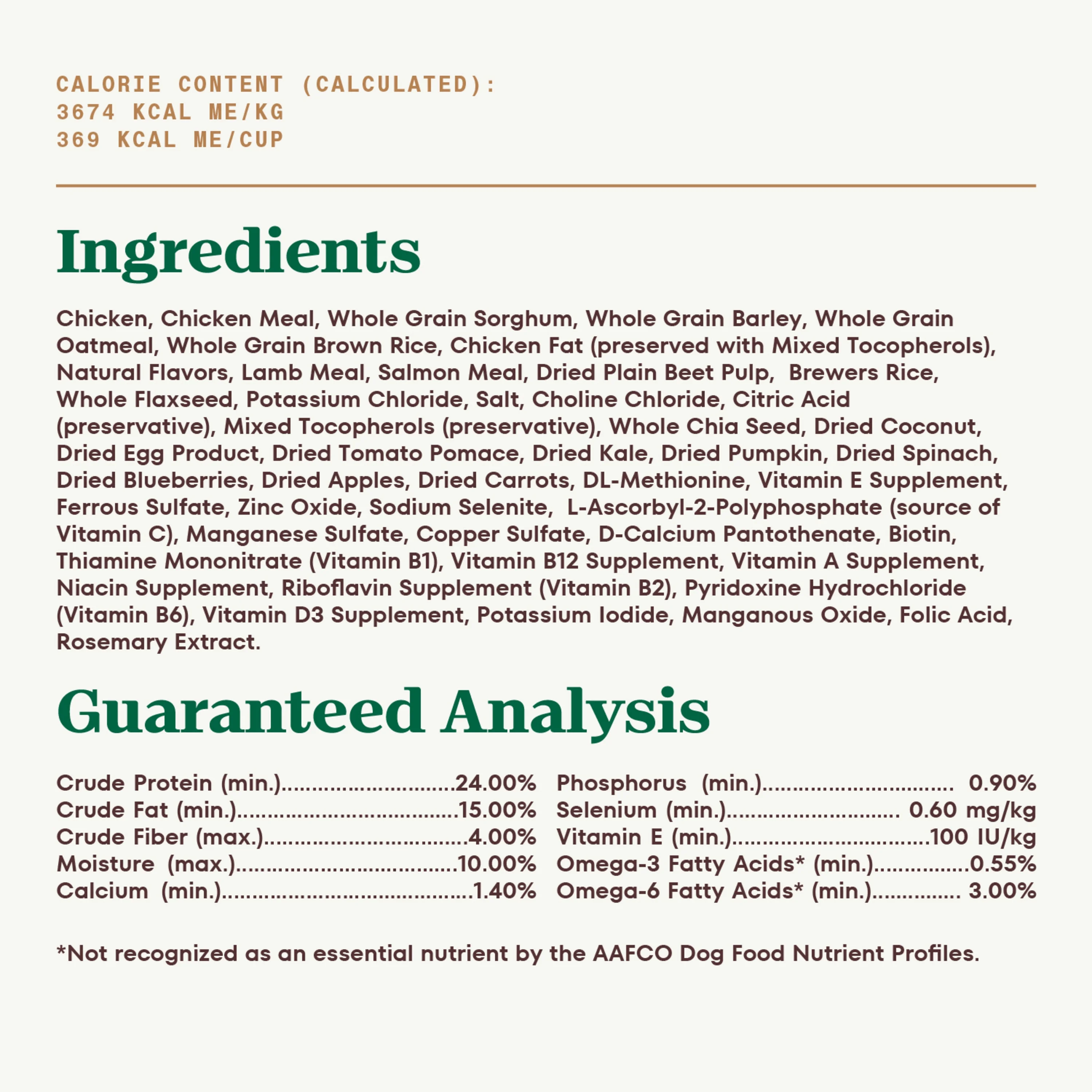 Nutro Ultra Adult Dry Dog Food With A Trio Of Proteins From Chicken, Lamb And Salmon, 4 Lb. Bag