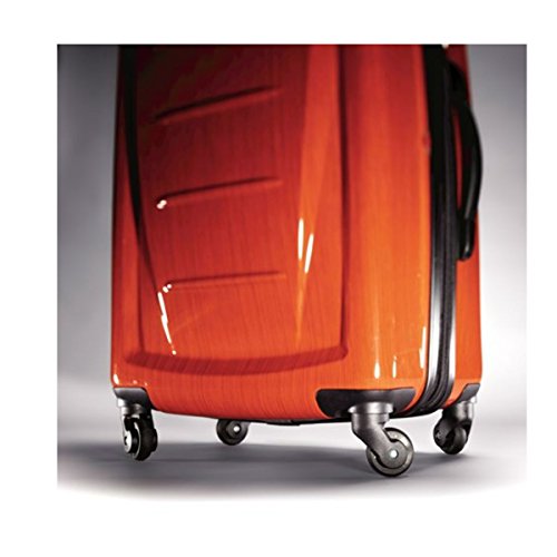 Samsonite Winfield 2 Hardside Expandable Luggage with Spinner Wheels, Brushed Anthracite, Checked-Large 28-Inch