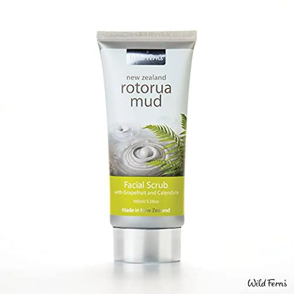 Rotorua Mud Scrub With Grapefruit & Calendula, 100 Milliliters