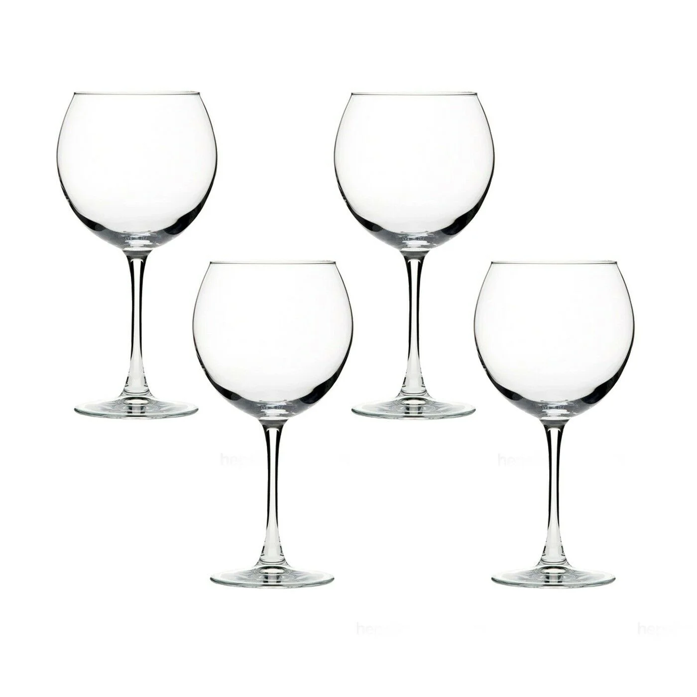 The Season Essentials Classic Stemmed Red Wine Glass Set, Set of 4, Set of 4