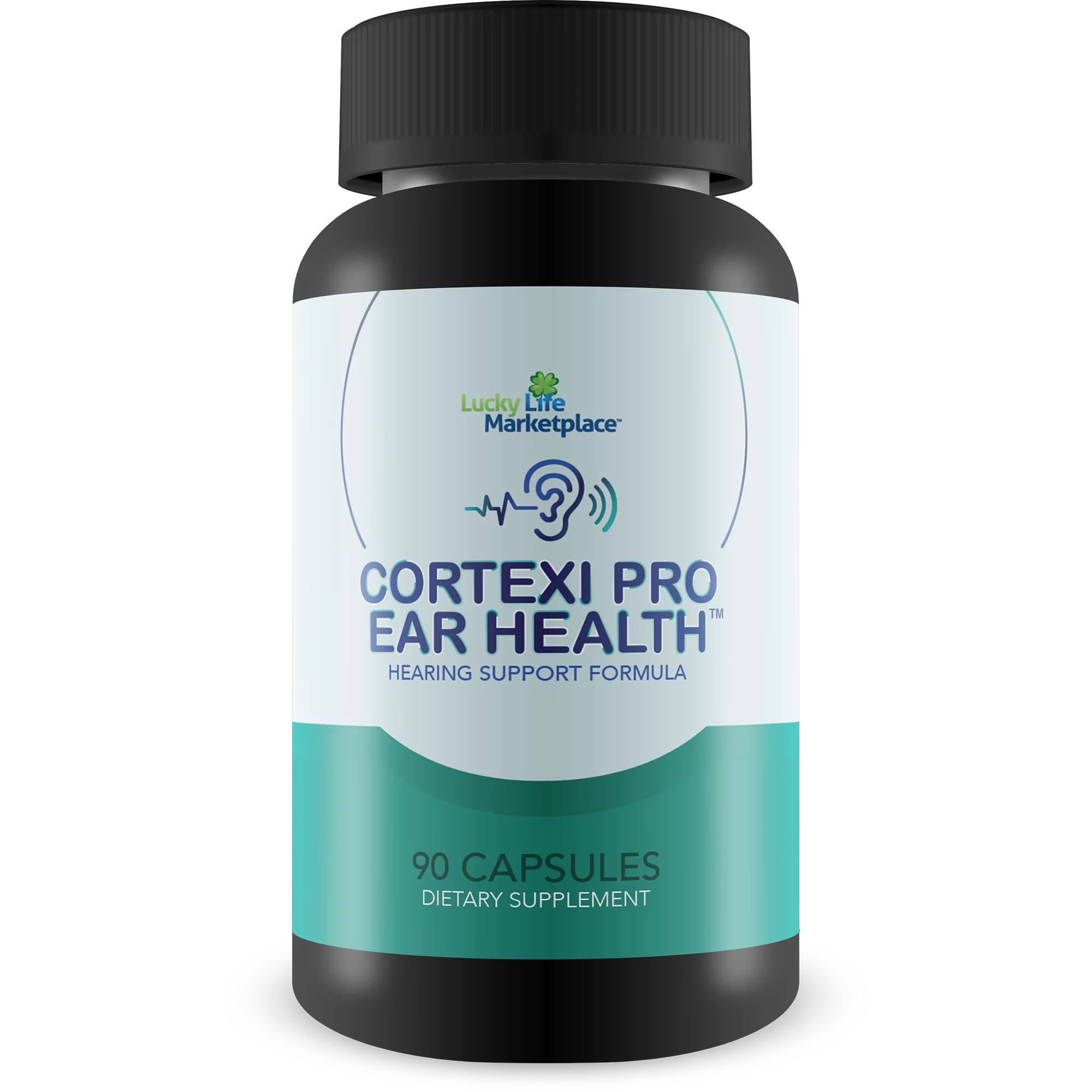 Cortexi Pro Ear Health - Hearing Support Formula with Turmeric, Vitamin C, Zinc, Magnesium - Promote Improved Hearing & Auditory Function - Support Reduced Inflammation, Hearing Loss, & Ear Ringing