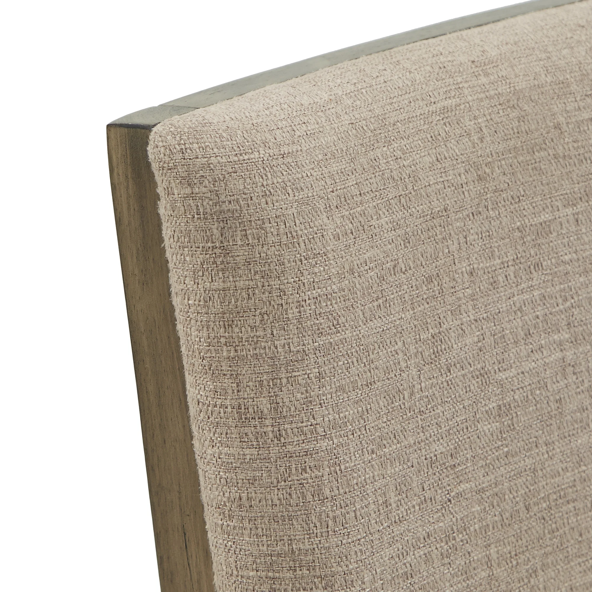 Weston Home Carter Antique Beige Fabric Dining Chairs, Set of 2